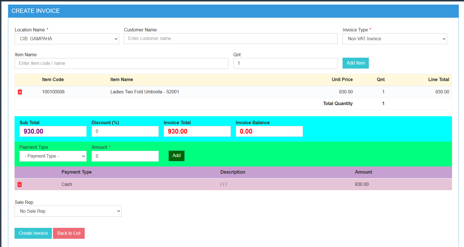 MRP System